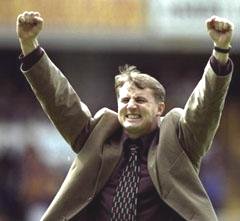 Paul celebrates at Bradford