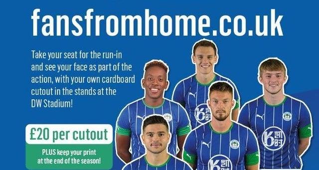Cut out Wigan Athletic image