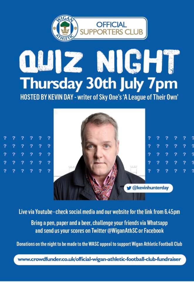 Quiz night July 30th 2020